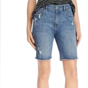 Jerry Bermuda Shorts Vintage Straight High Rise with distress by DL1961 (30)